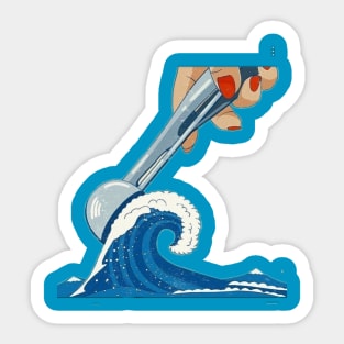 Wave collection Sticker